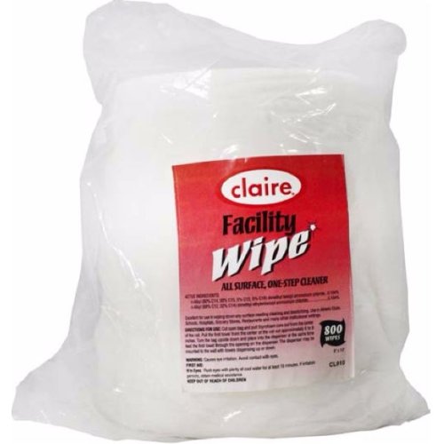 Facility Wipes 8X10 Floral Scent 800/RL 2/CS